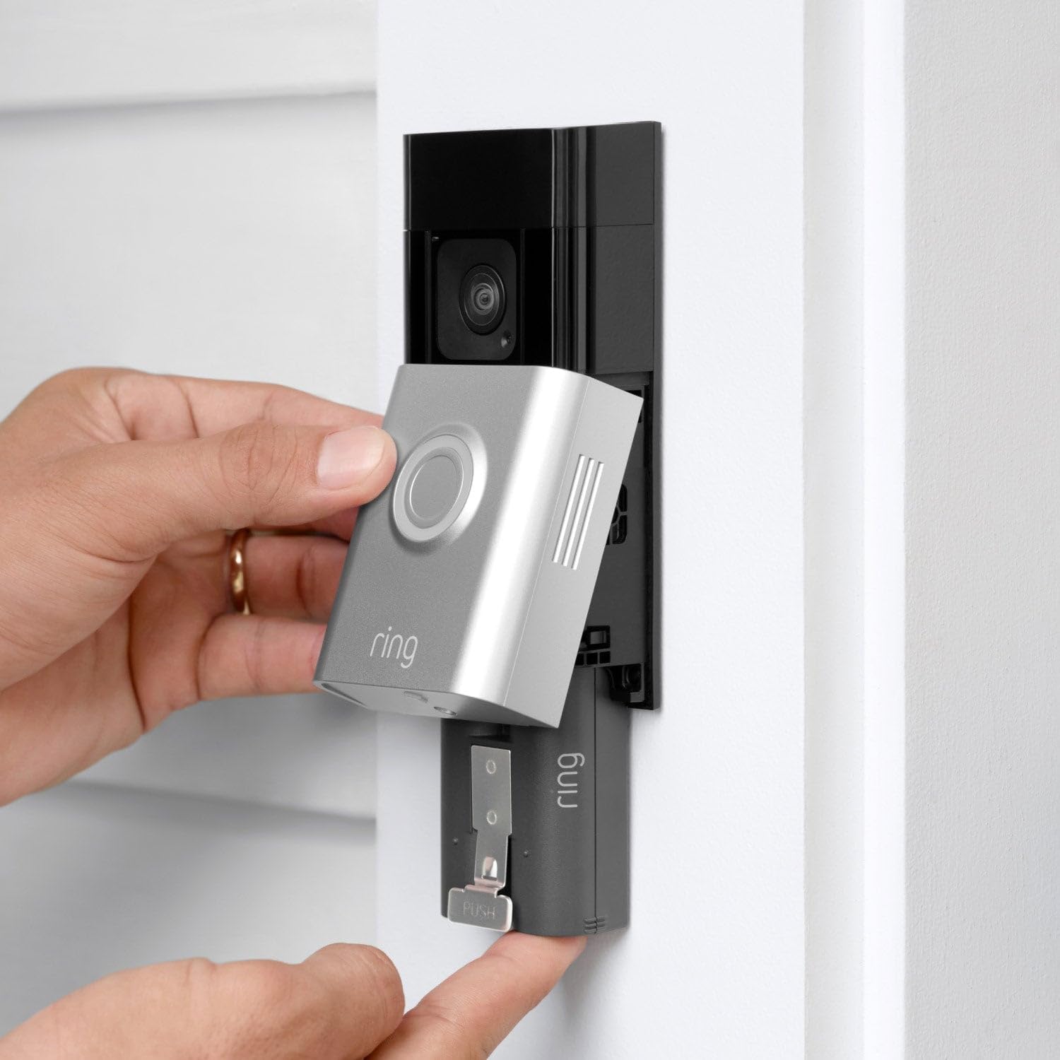 Amazon ring Battery Doorbell Plus 未使用 RlNG Battery Doorbell Plus (Latest Model) Smart WiFi Video